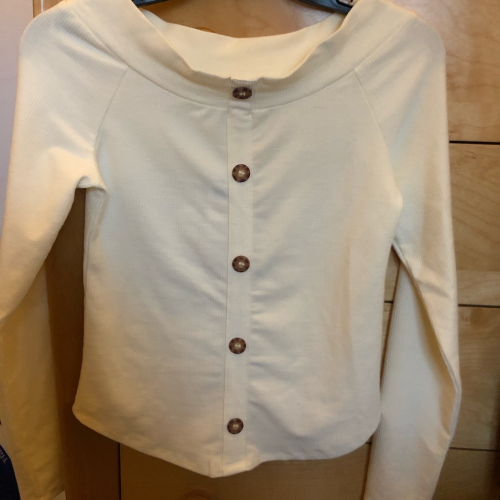 NWT SELF ESTEEM LONG SLEEVE SHIRT